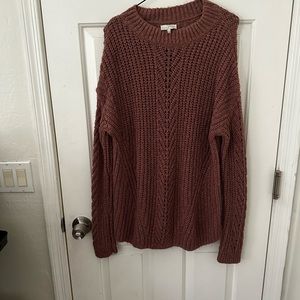 Large lucky brand chunky sweater.